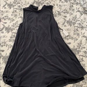 Lovers + Friends blue grey shift dress